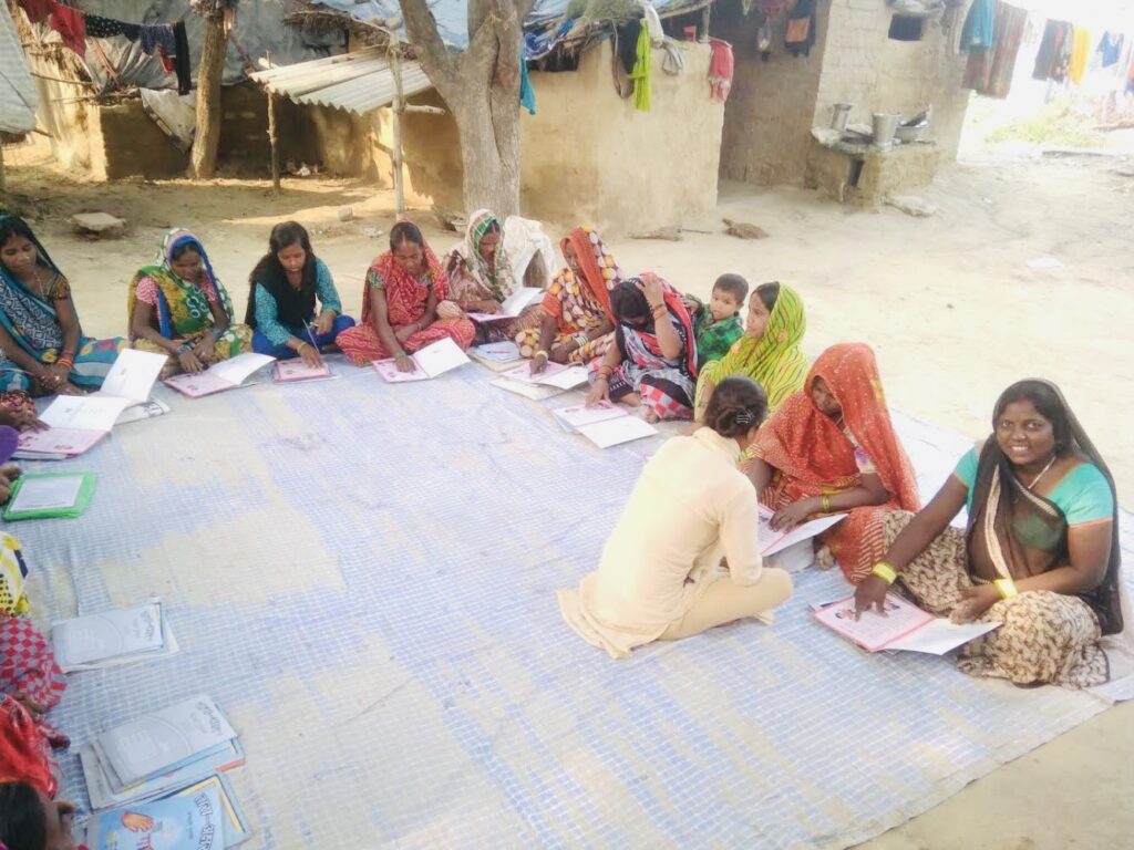 TARA Akshar+ class in the village 